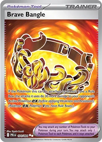 Brave Bangle 12/124 Pitch Black Pokemon card