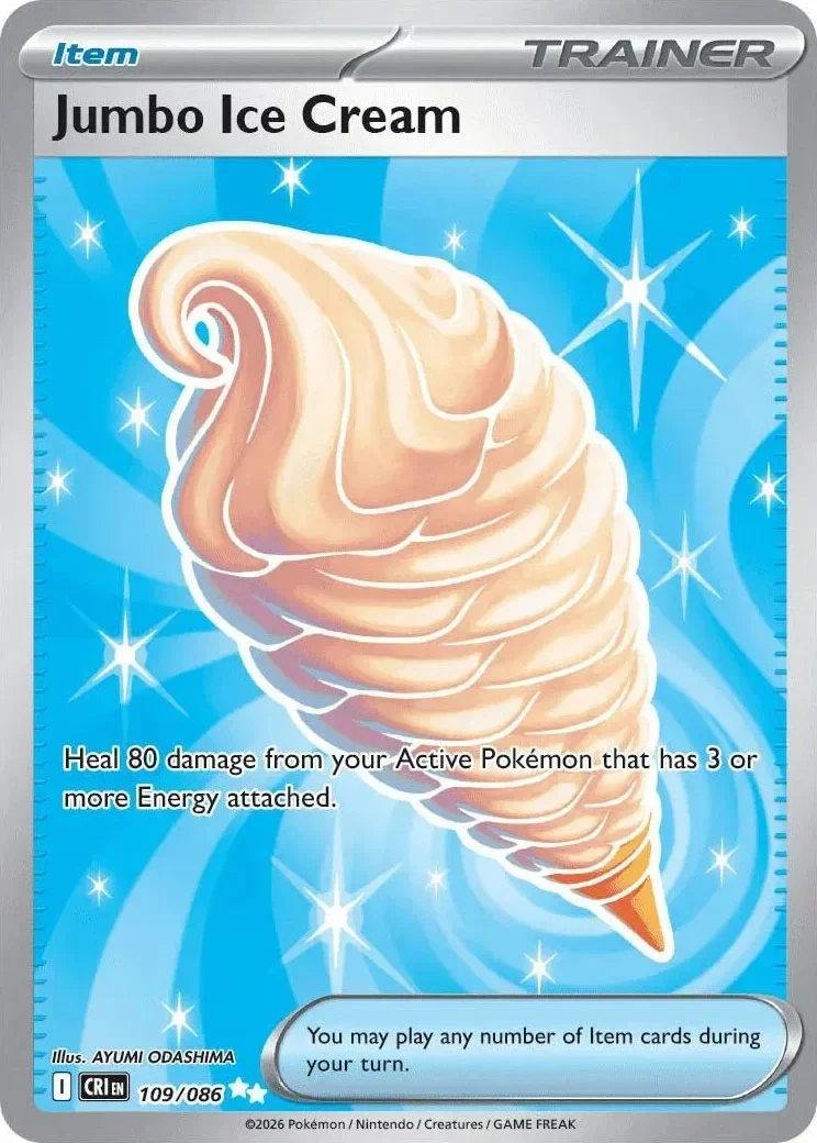 Jumbo Ice Cream 11/124 Chaos Rising Pokemon card