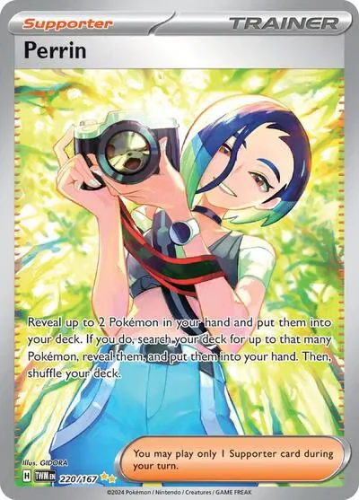 Perrin 8/251 twilight Masquerade Pokemon card