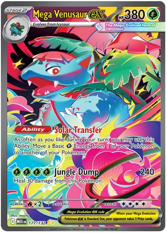 Mega Gardevoir ex 22/124 Mega Evolution Pokemon card