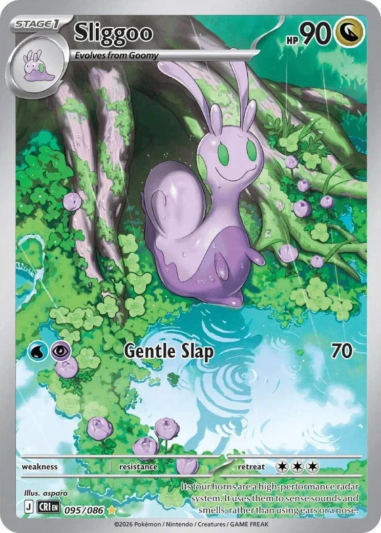 Sliggoo 20/124 Chaos Rising Pokemon card