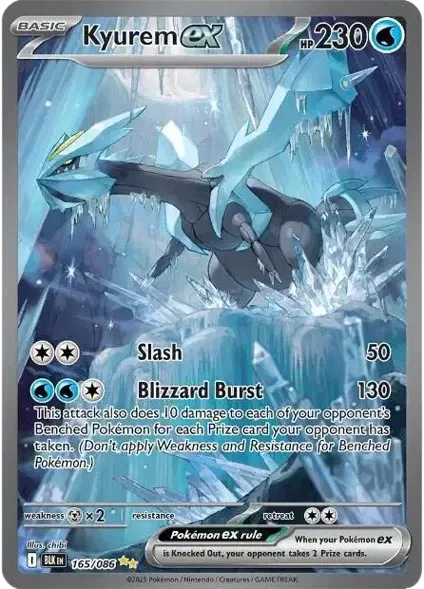 Kyurem ex 5/115 Black Bolt Pokemon card