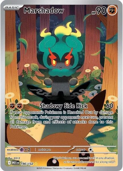 Marshadow 8/124 Mega Evolution Pokemon card