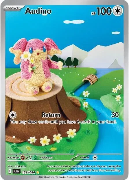 Audino 9/115 Black Bolt Pokemon card