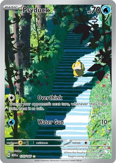 Psyduck 10/151 Scarlet & Violet 151 Pokemon card