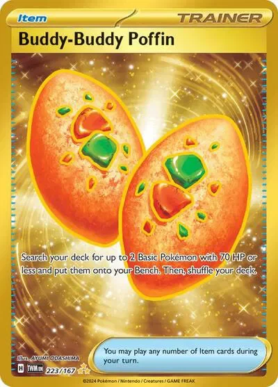 Buddy-Buddy Poffin 6/251 Twilight Masquerade Pokemon card