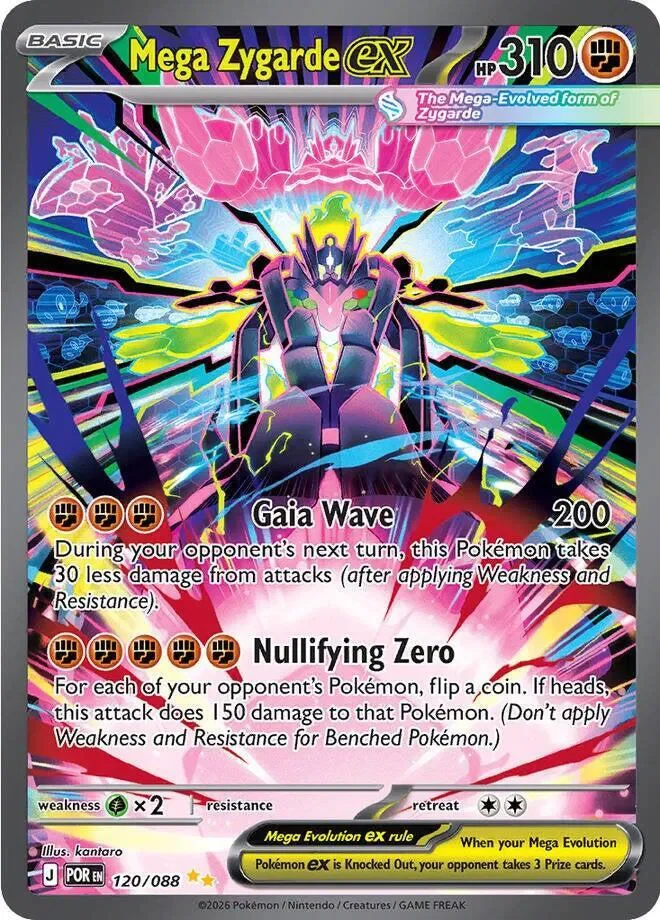 Zygarde 23/124 from the Perfect Order expansion