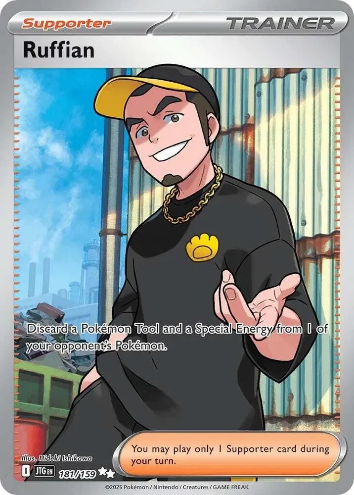 Ruffian 10/119 Journey Together Pokemon card